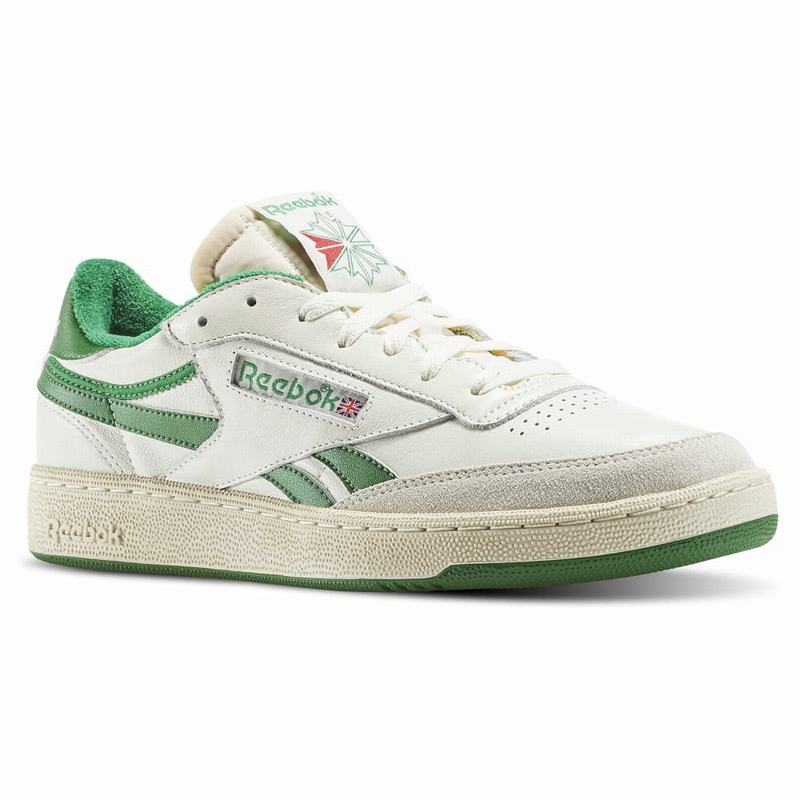 Reebok Revenge Plus Vintage Tenisky Panske - Biele/Zelene/Červené SJ8336OY